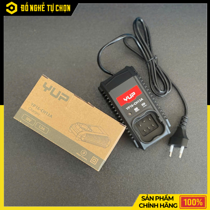 Sạc Pin 16V YUPAI YP16-CH13A – Sạc Nhanh 1.3A, An Toàn, Tương Thích Pin YUP 16V | Hàng Chính Hãng, Có VAT