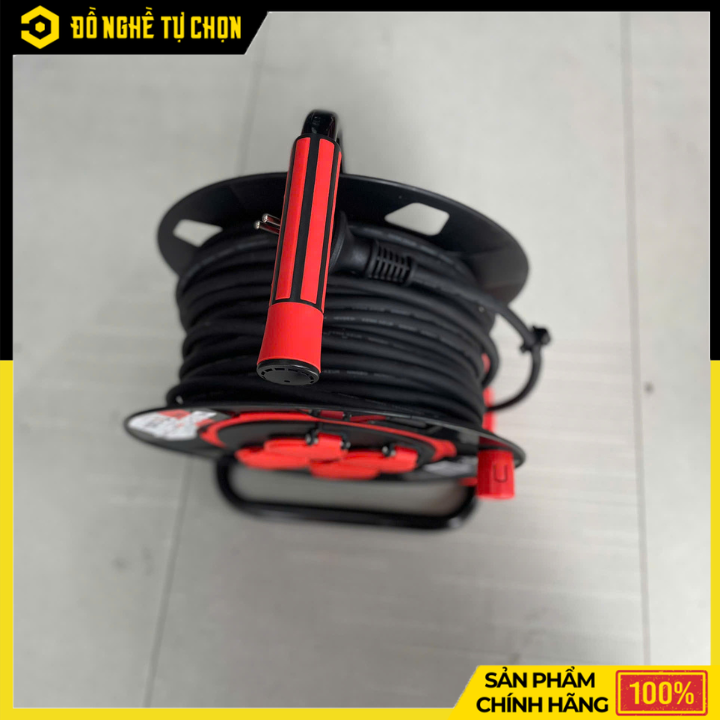 Cuộn Dây Điện Rulo 30m Lõi Đồng Yato YT-81053 – Dẫn Điện Ổn Định, Bền Bỉ, Tiện Lợi Khi Làm Việc | Hàng Chính Hãng, Có VAT
