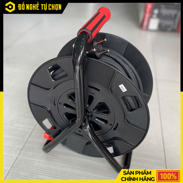 Cuộn Dây Điện Rulo 30m Lõi Đồng Yato YT-81053 – Dẫn Điện Ổn Định, Bền Bỉ, Tiện Lợi Khi Làm Việc | Hàng Chính Hãng, Có VAT