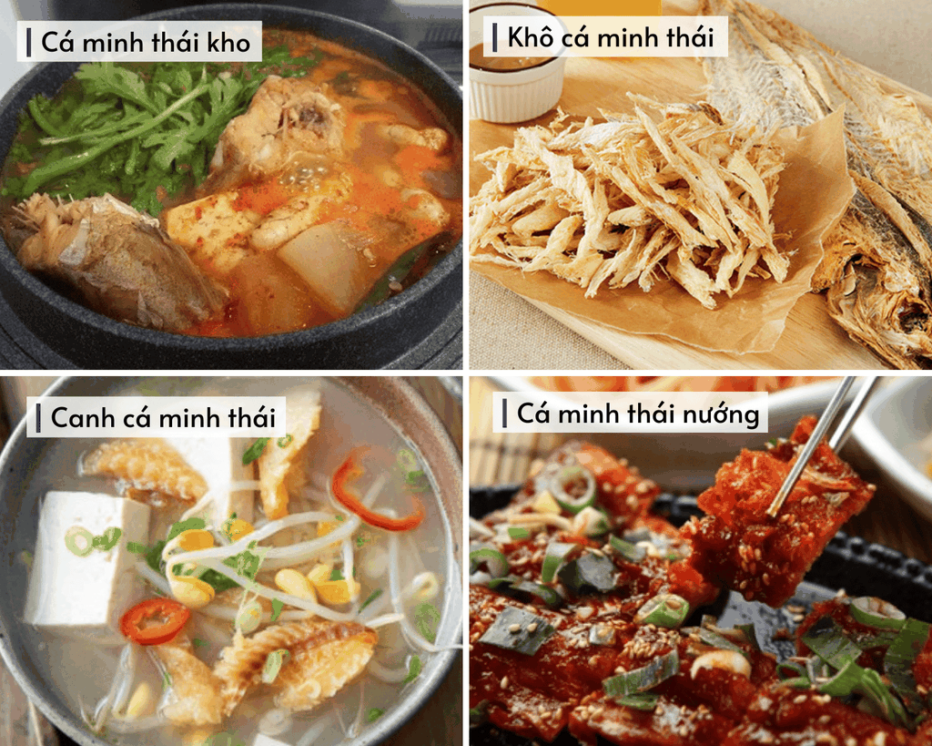 Món ăn ngon từ Cá Minh Thái
