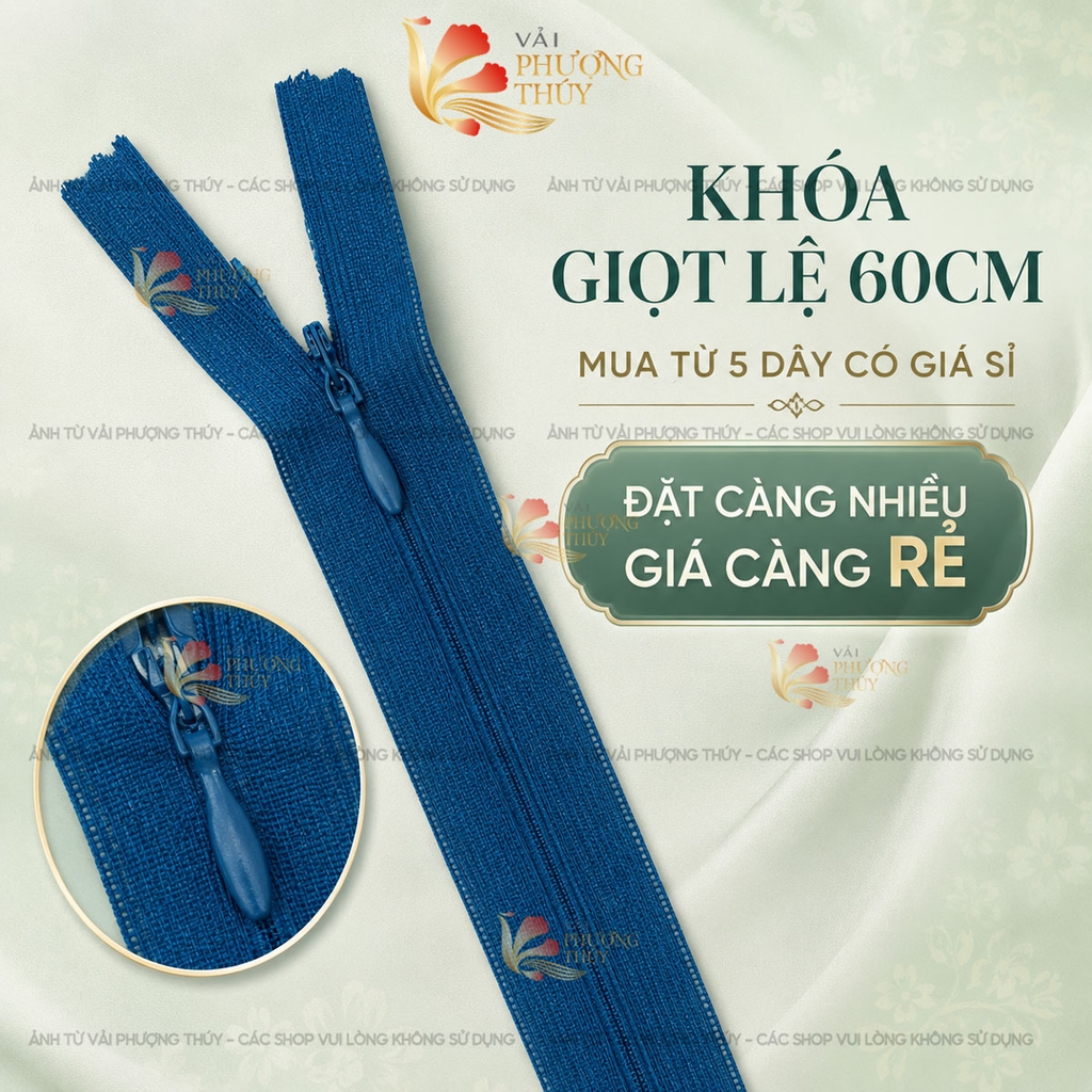 Khóa giọt lệ Phượng Thúy 60cm