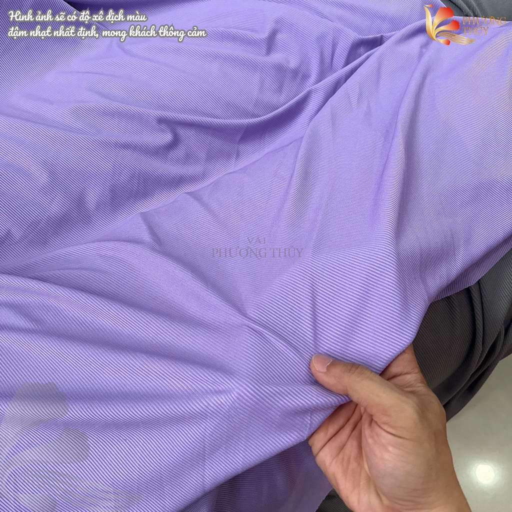 Vải thun tăm Phượng Thuý khổ vải 1m62