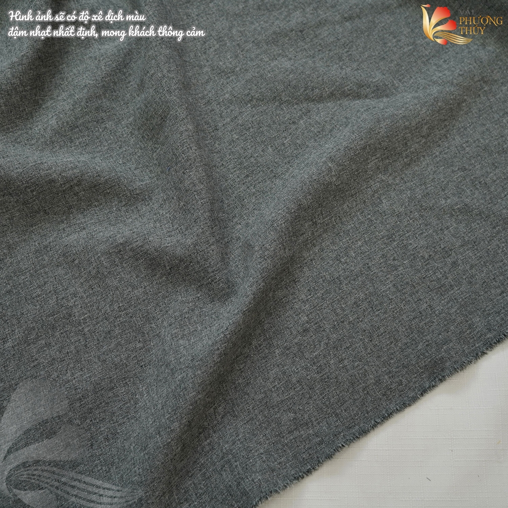 Vải lụa Cotton silk Phượng Thúy khổ 1m50