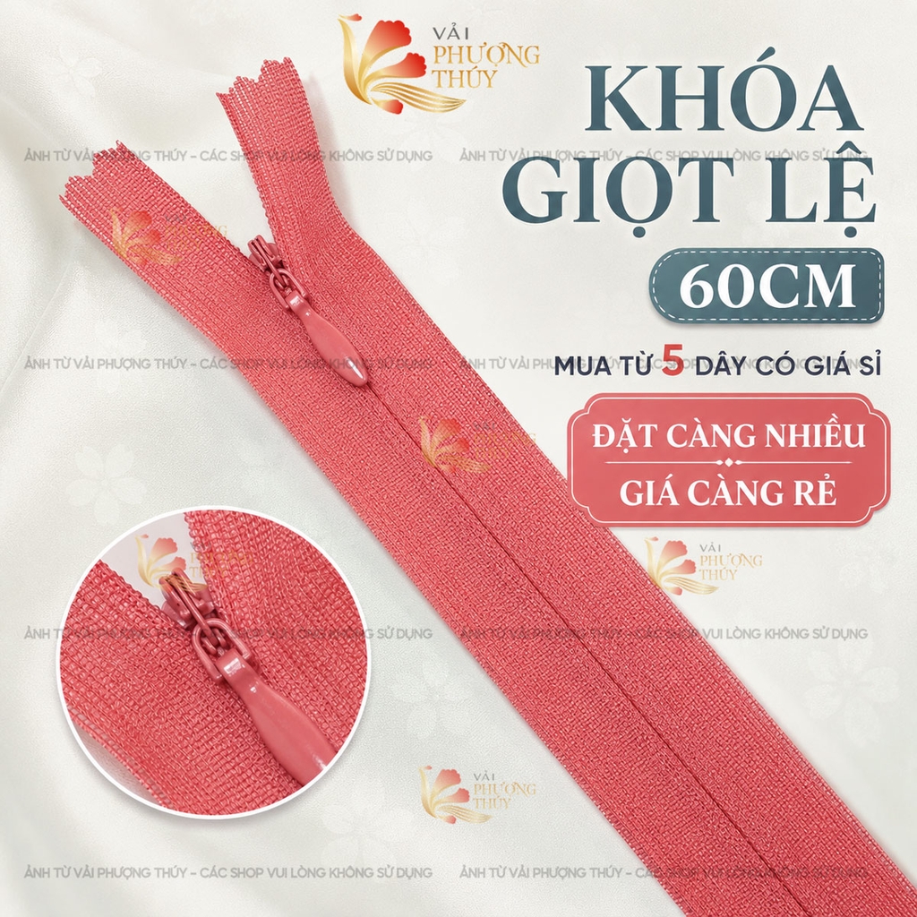 Khóa giọt lệ Phượng Thúy 60cm