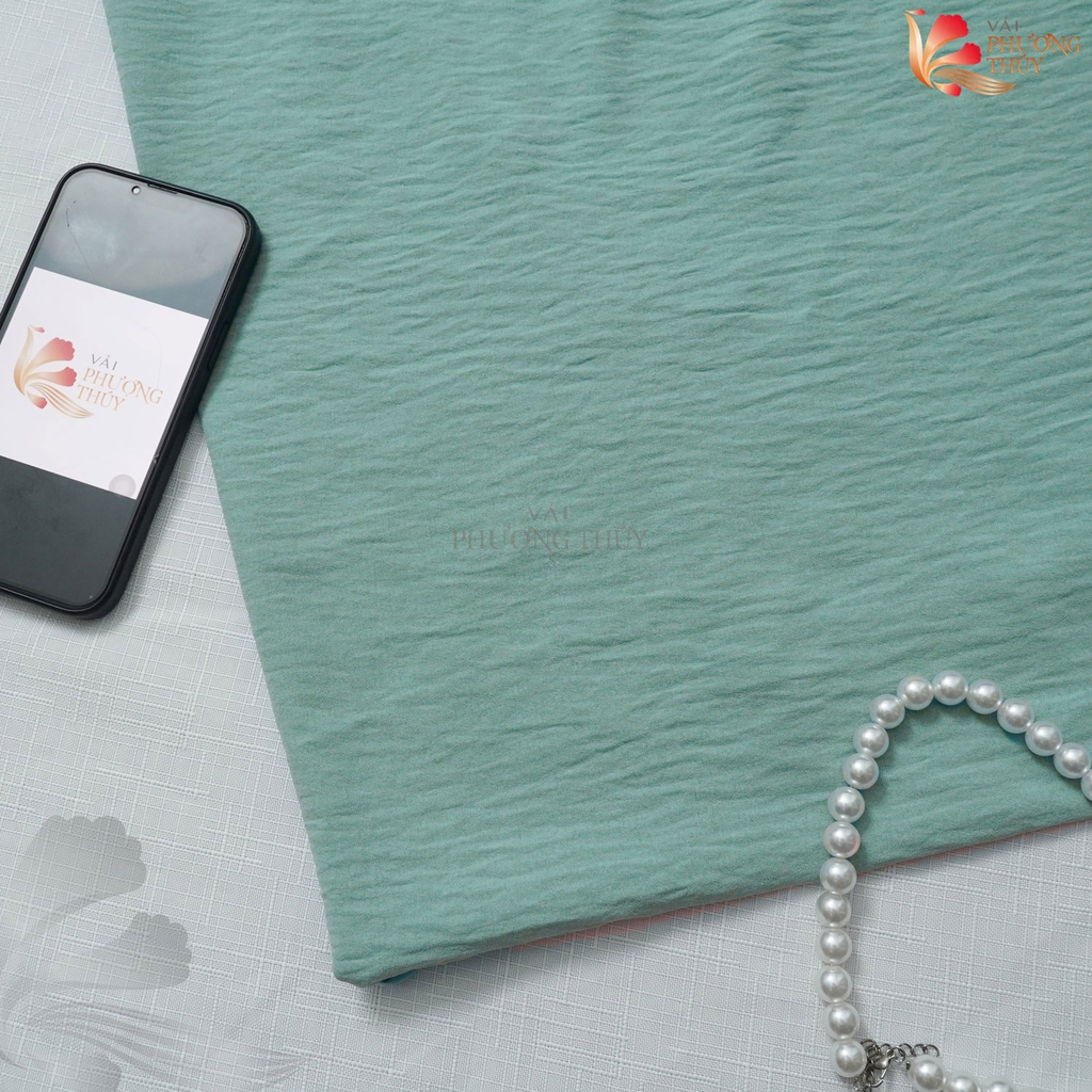 Vải đũi trơn Phượng Thúy khổ 1m55