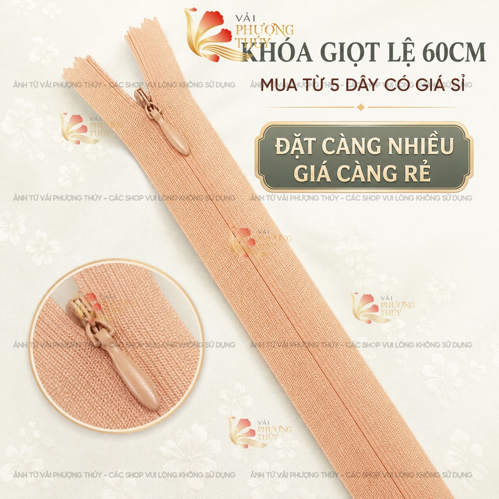 Khóa giọt lệ Phượng Thúy 60cm