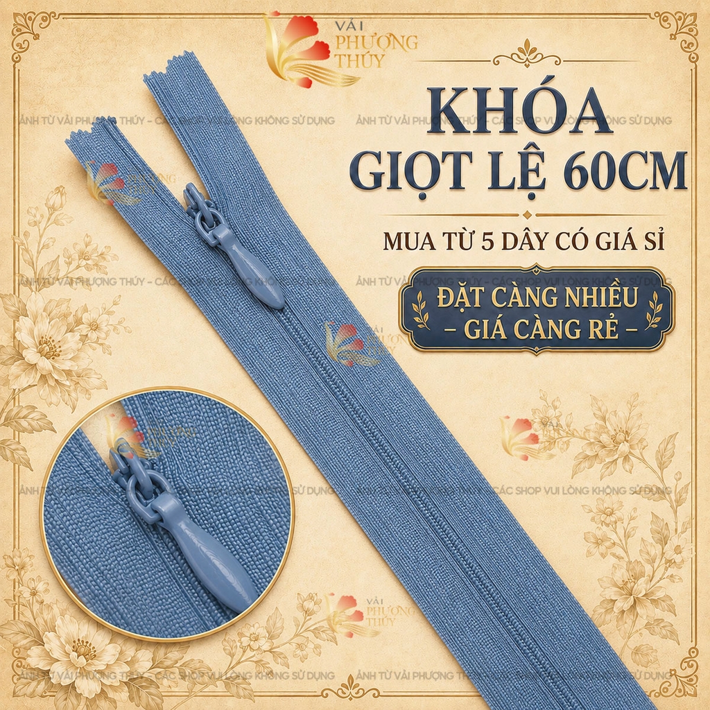 Khóa giọt lệ Phượng Thúy 60cm