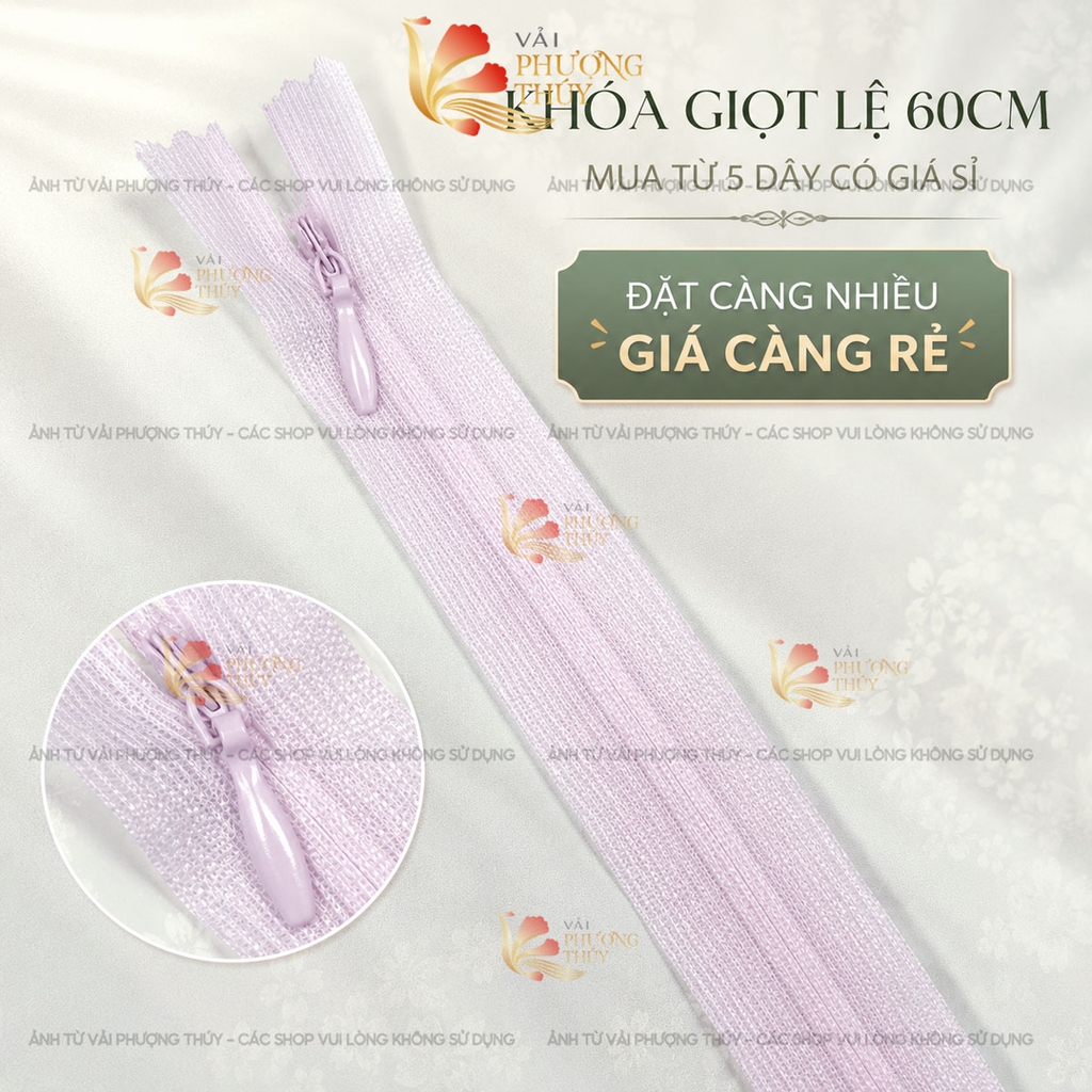 Khóa giọt lệ Phượng Thúy 60cm