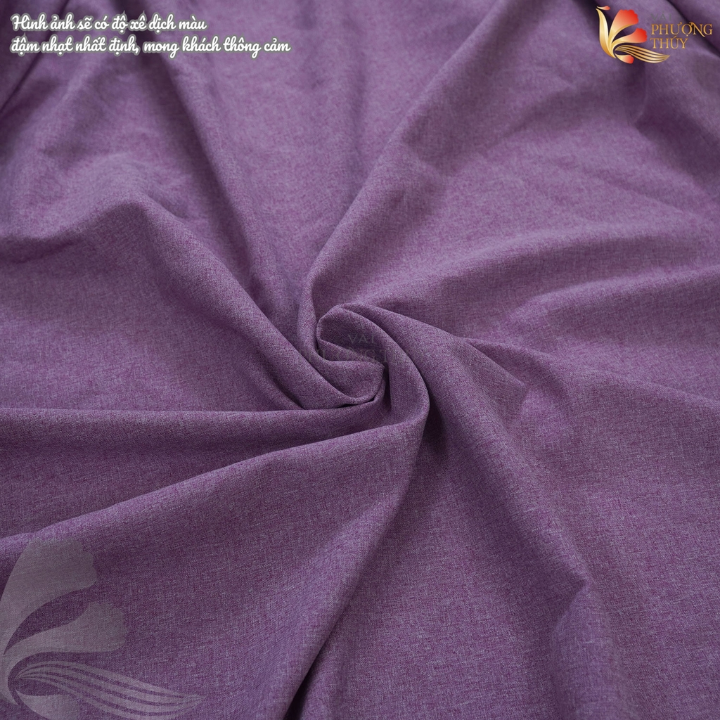 Vải lụa Cotton silk Phượng Thúy khổ 1m50