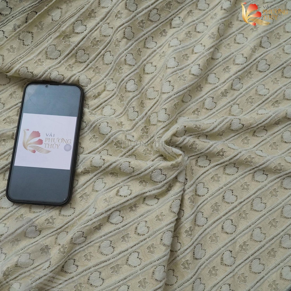 Vải ren Phượng Thúy khổ 1m50