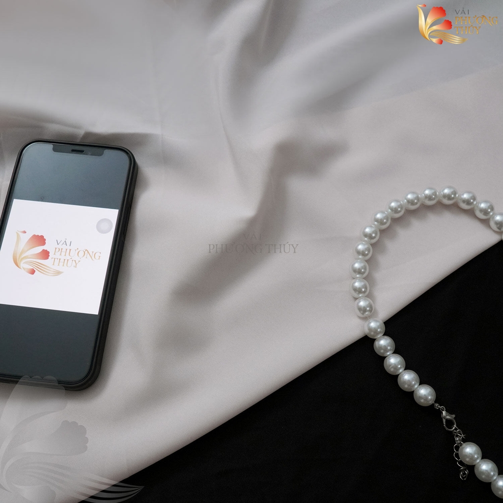 [MÀU 2] Vải lót lụa Phượng Thúy khổ 1m50
