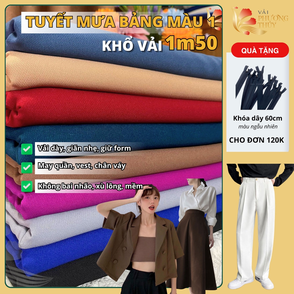 Vải Tuyết mưa Nhật Nam Phượng Thúy