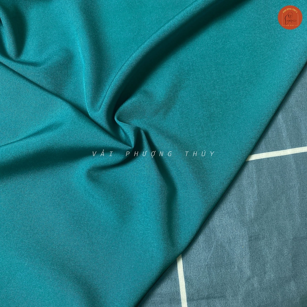 Vải Lụa nhật 100D trơn Phượng Thúy khổ 1m50
