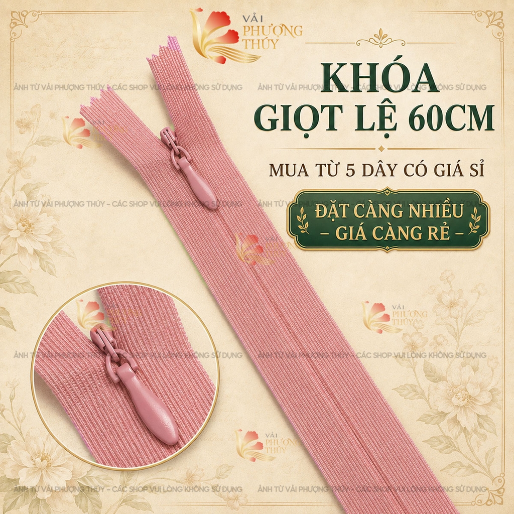 Khóa giọt lệ Phượng Thúy 60cm
