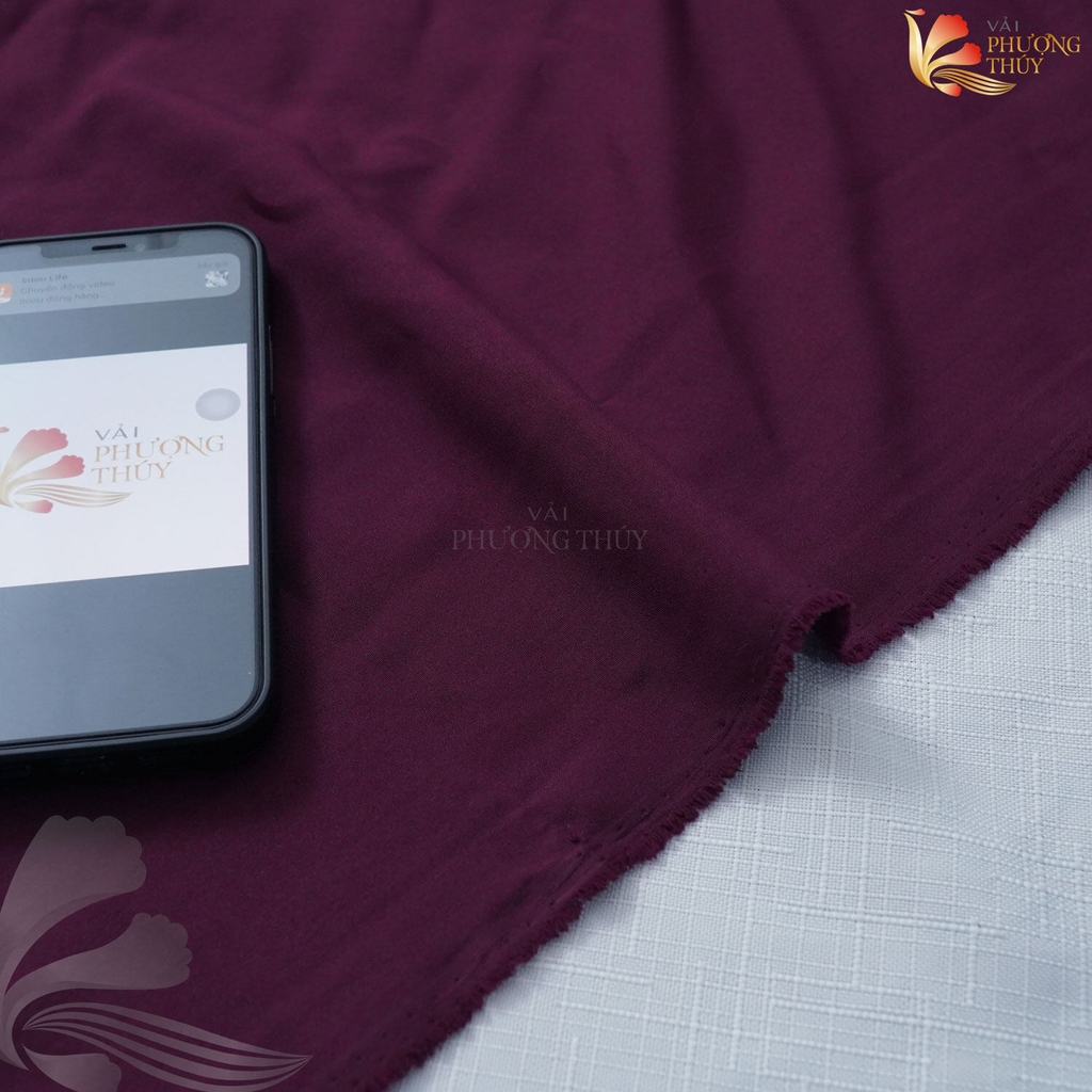 [MÀU 2] Vải lót lụa Phượng Thúy khổ 1m50