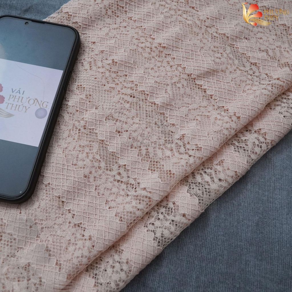 Vải ren Phượng Thúy khổ 1m50