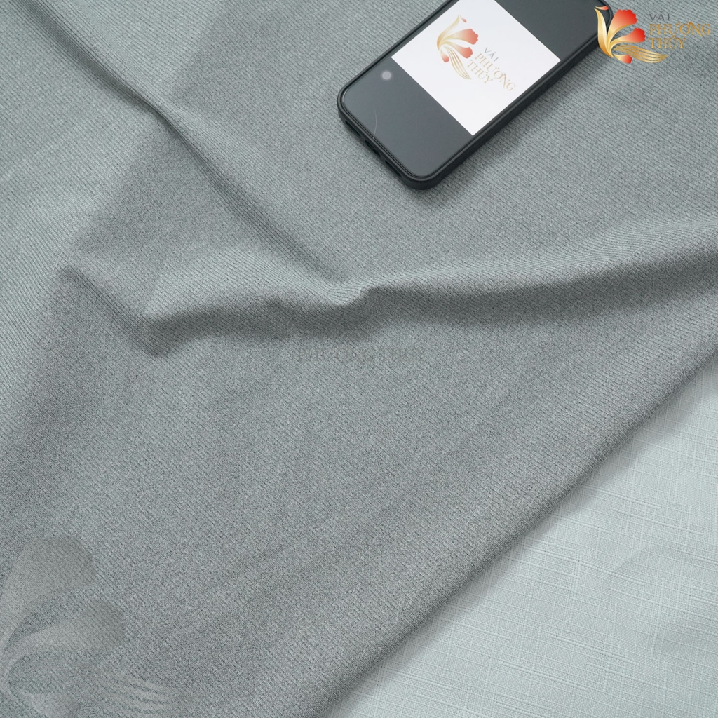 Vải thun tăm Phượng Thuý khổ vải 1m62