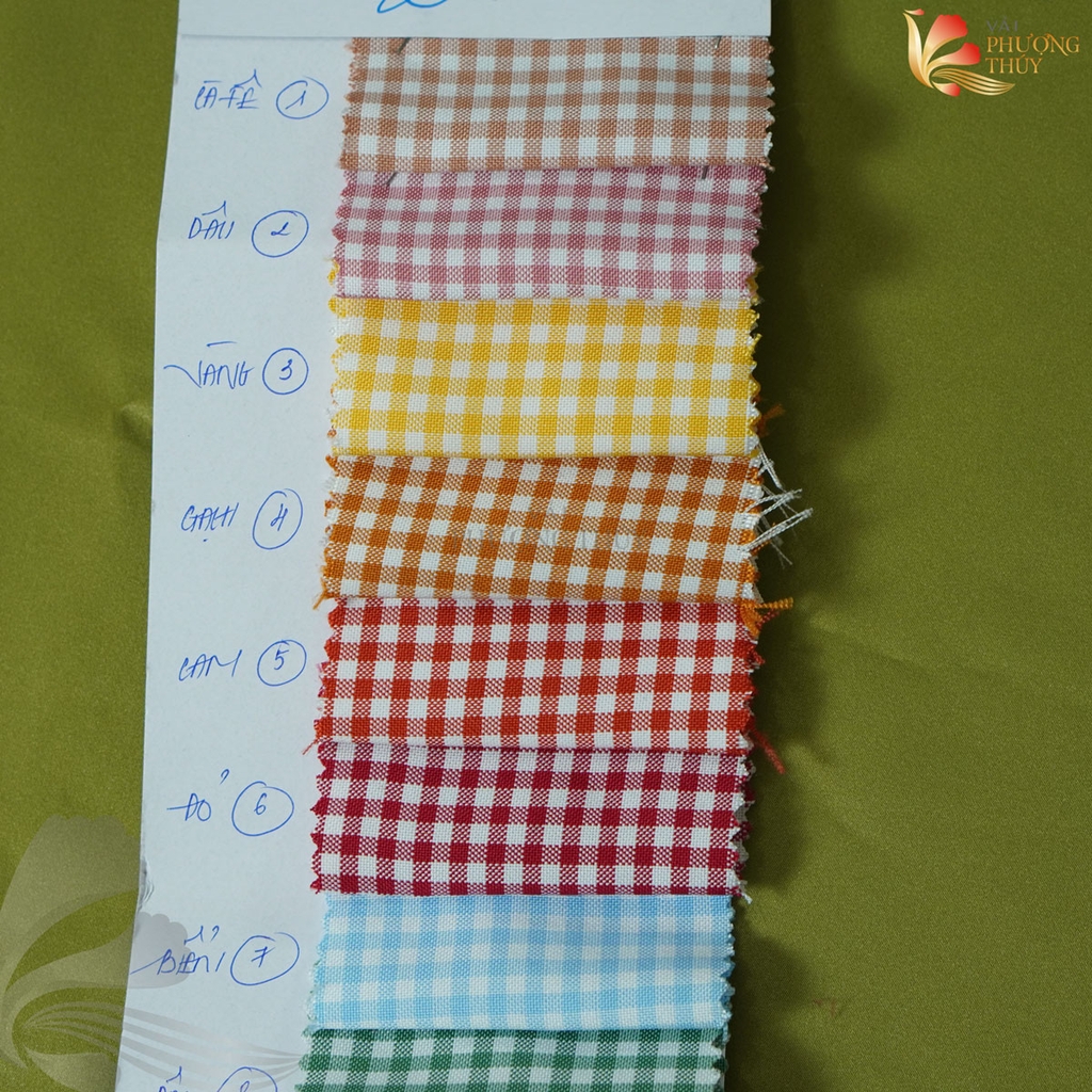 Vải kate fos caro 3li Phượng Thúy khổ 1m50