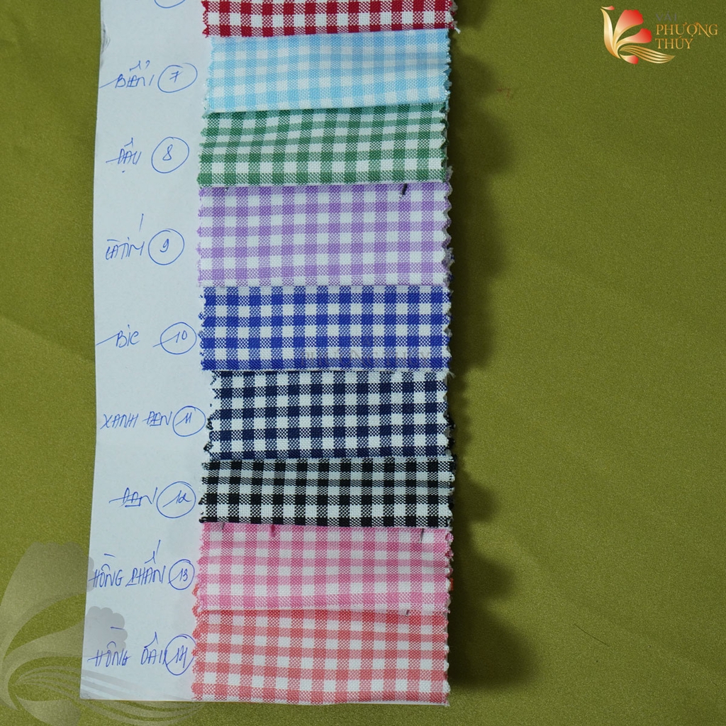 Vải kate fos caro 3li Phượng Thúy khổ 1m50