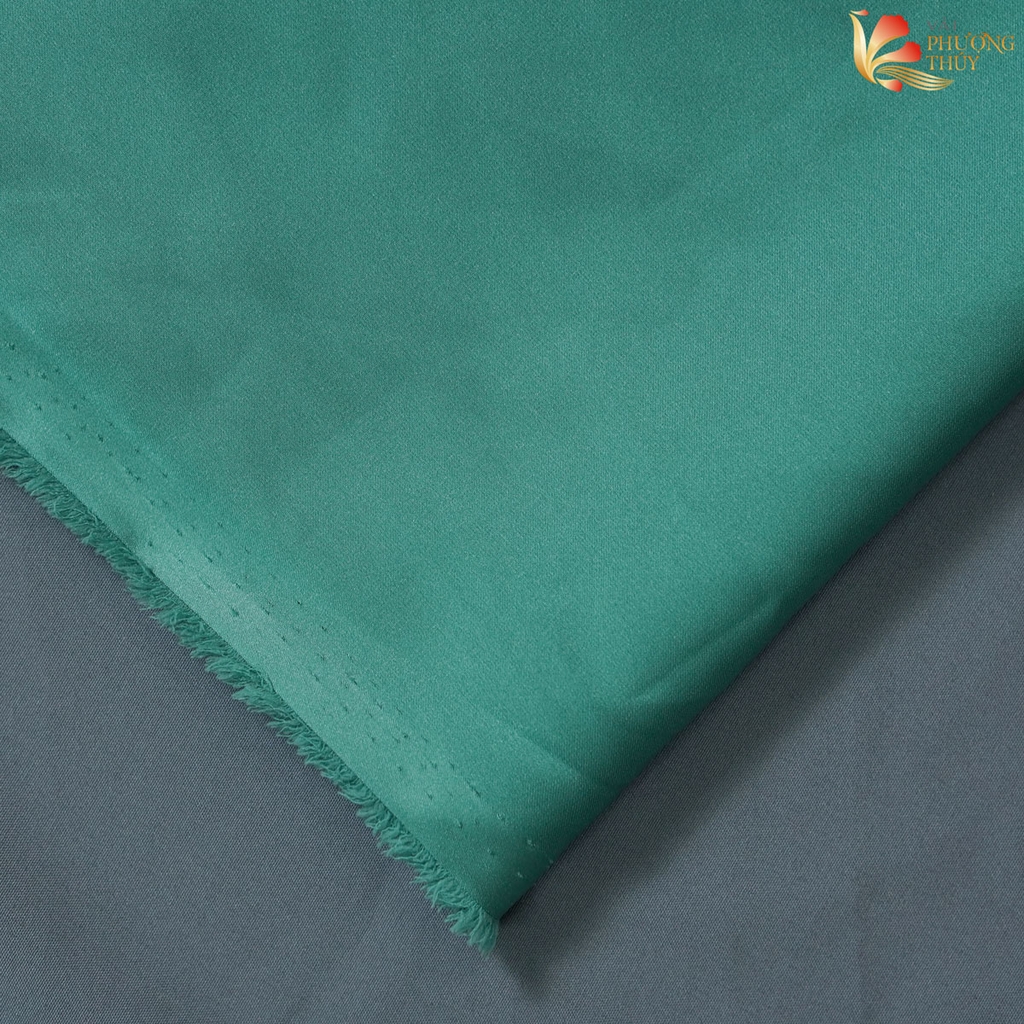 Vải lụa Latin trơn Phượng Thúy khổ 1m50