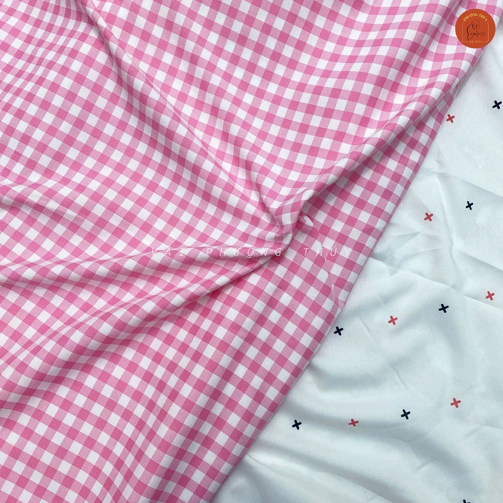 Vải kate fos caro 8 li Phượng Thúy khổ 1m50