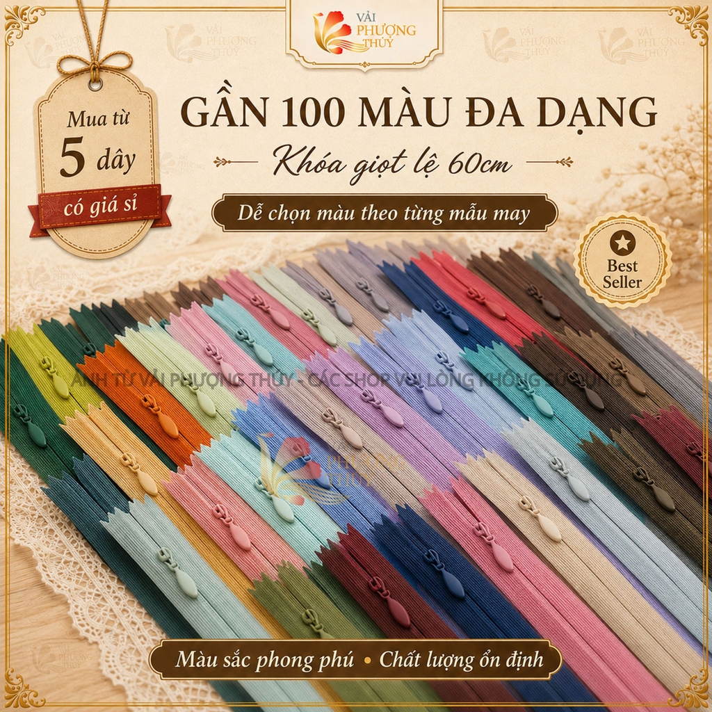 Khóa giọt lệ Phượng Thúy 60cm