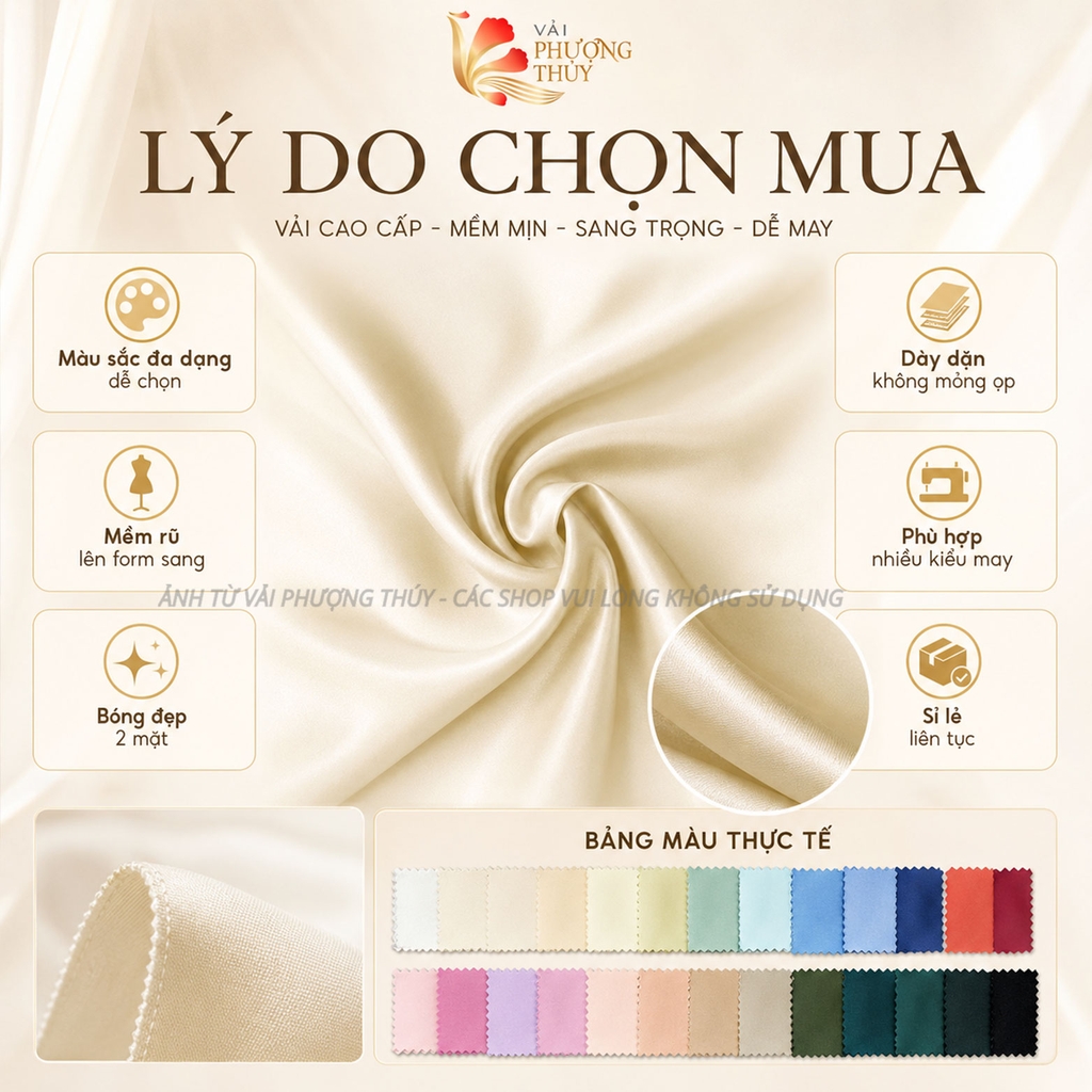 Vải lụa Tô Châu Mã Não Phượng Thúy khổ 1m50