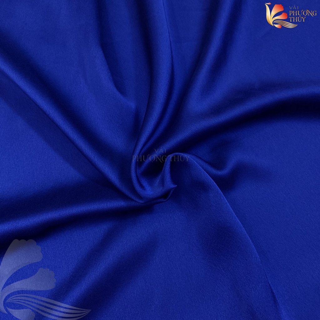 Vải lụa Satin trơn Phượng Thúy khổ 1m50