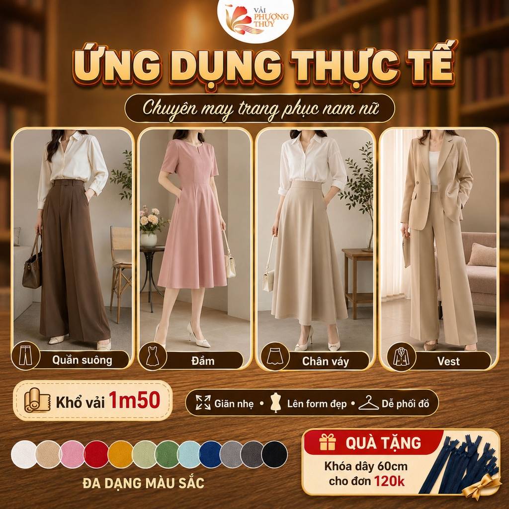 Vải Tuyết mưa Nhật Nam Phượng Thúy