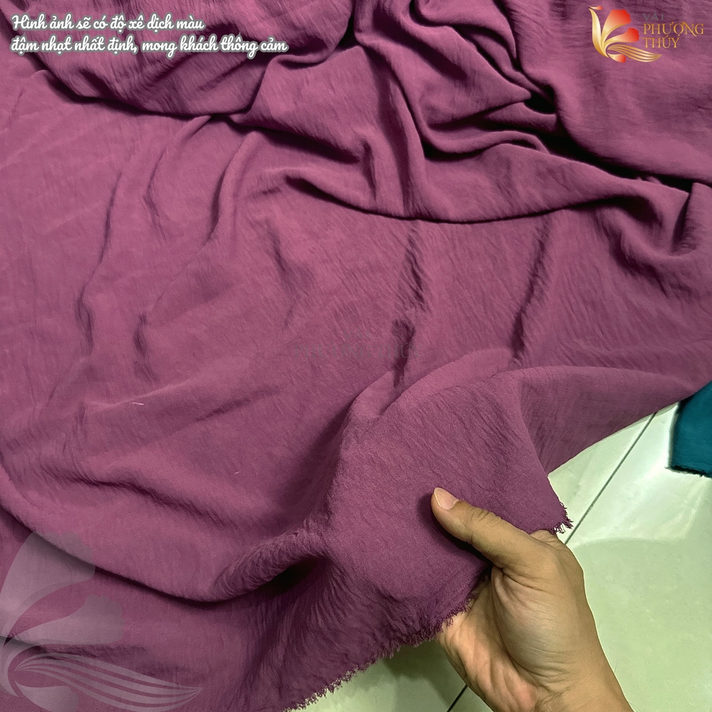 Vải đũi trơn Phượng Thúy khổ 1m55