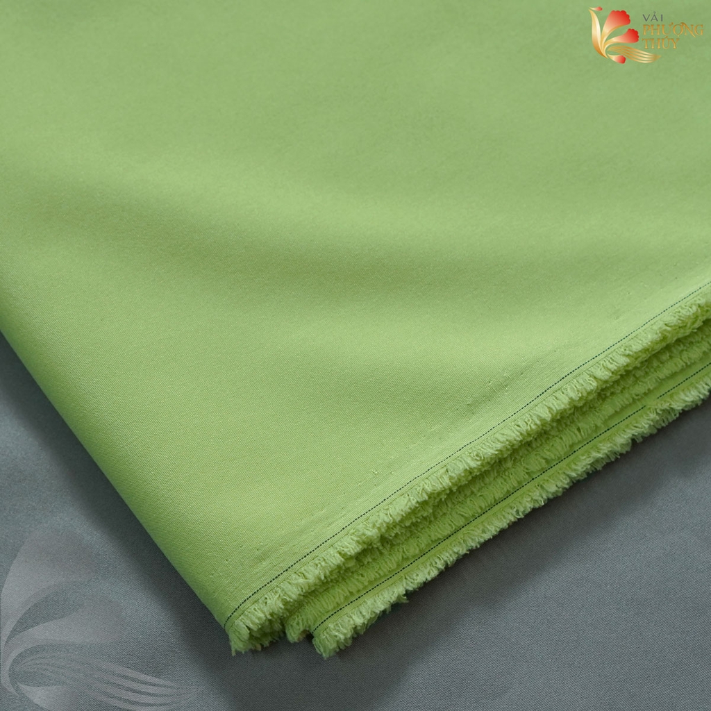 Vải Lụa nhật 100D trơn Phượng Thúy khổ 1m50