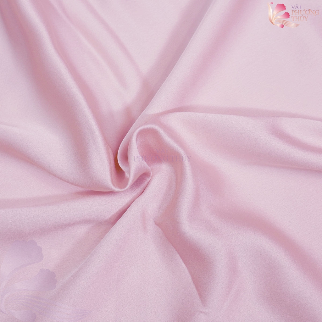 Vải lụa Satin trơn Phượng Thúy khổ 1m50
