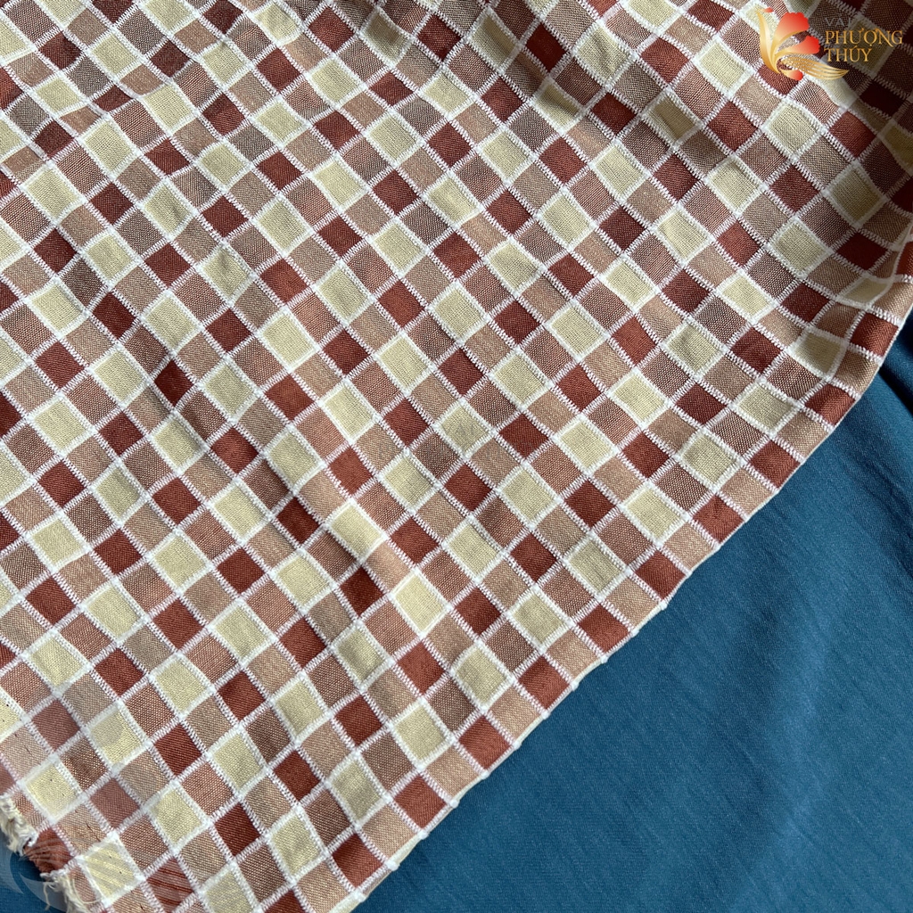 Vải Thô Cotton Phượng Thúy khổ 1m50 | Vải may đồ bộ