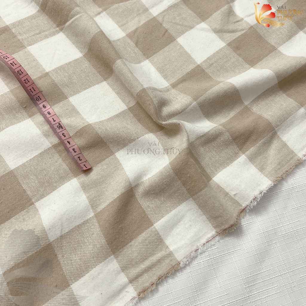 Vải Thô Cotton Phượng Thúy khổ 1m50 | Vải may đồ bộ