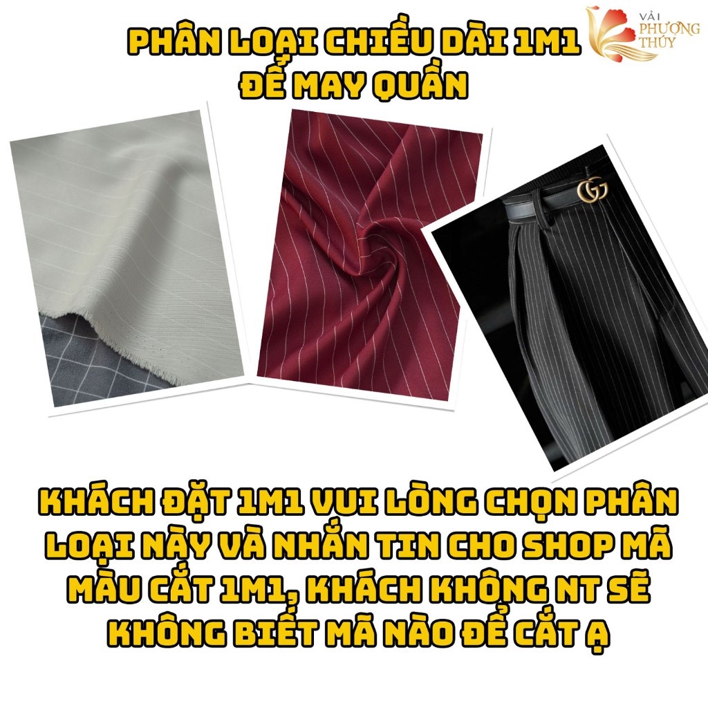Vải kate fos caro 8 li Phượng Thúy khổ 1m50