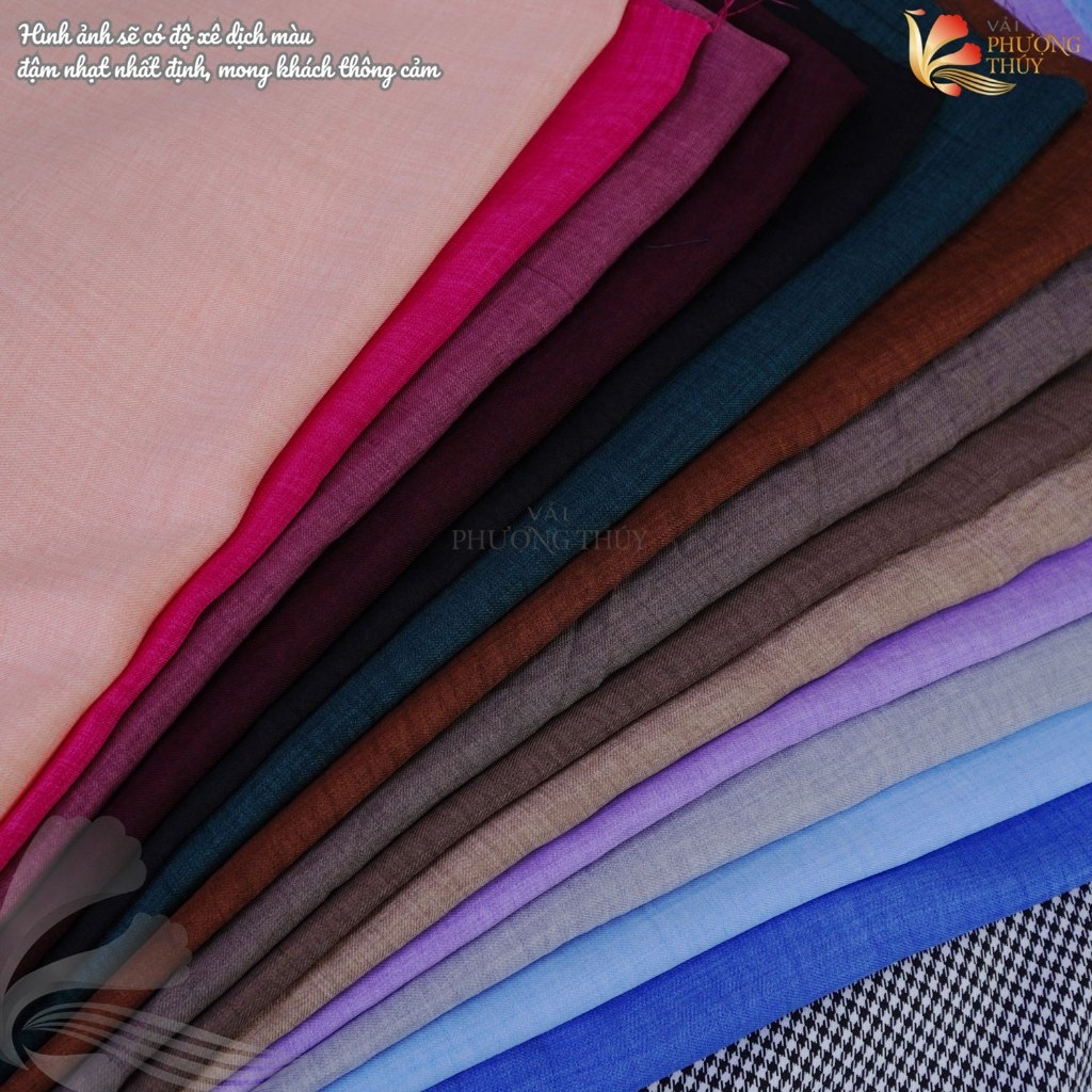 Vải đũi vân mây co giãn mềm mịn chuyên may thời trang nam nữ, pháp phục, áo kiểu đồ bộ khổ 1m50