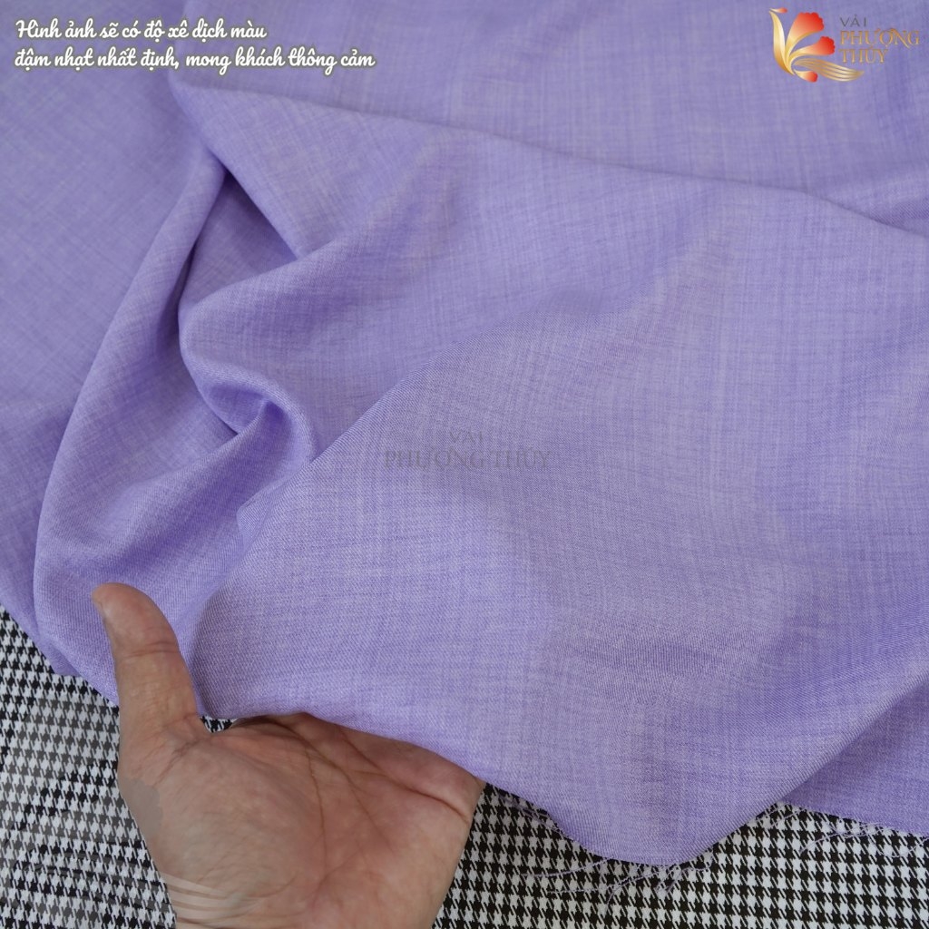 Vải đũi vân mây co giãn mềm mịn chuyên may thời trang nam nữ, pháp phục, áo kiểu đồ bộ khổ 1m50
