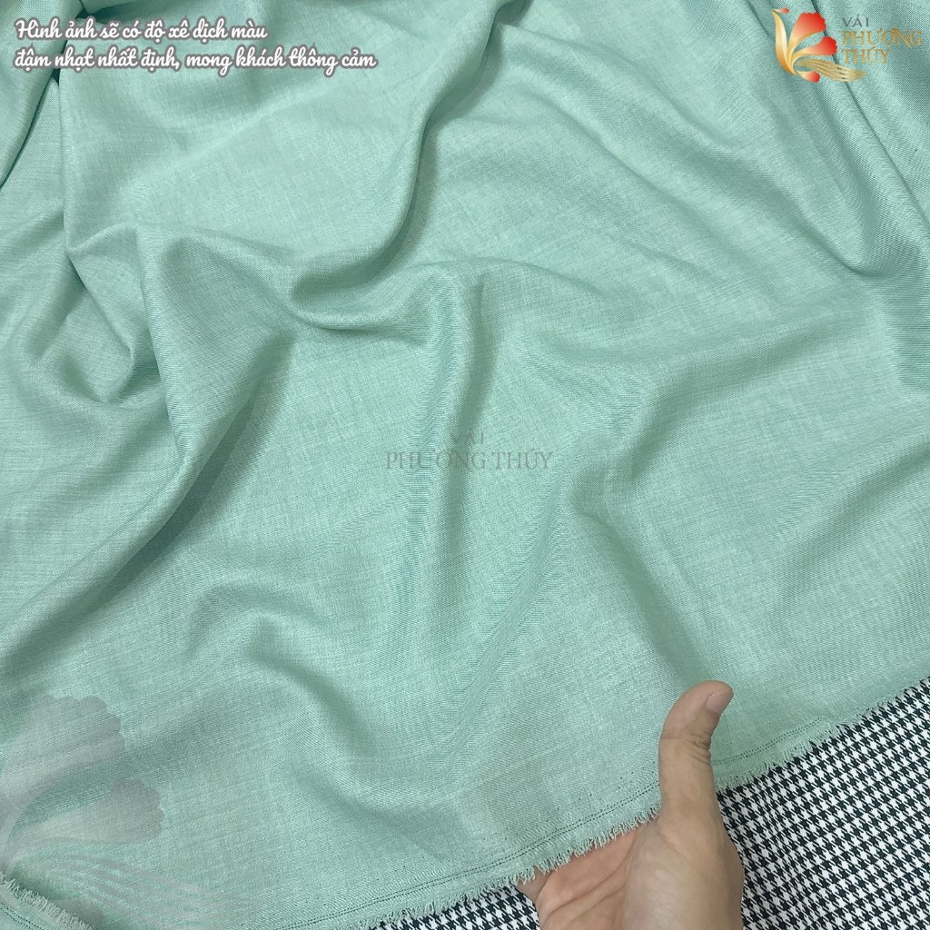 Vải đũi vân mây co giãn mềm mịn chuyên may thời trang nam nữ, pháp phục, áo kiểu đồ bộ khổ 1m50