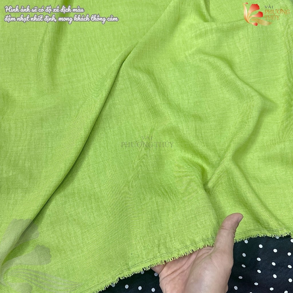 Vải đũi vân mây Phượng Thúy chuyên may thời trang nam nữ