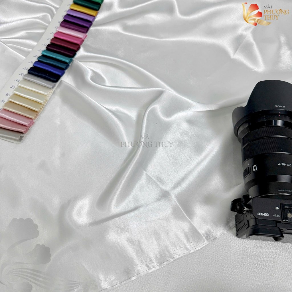 Vải lụa tráng gương Valentino Phượng Thúy