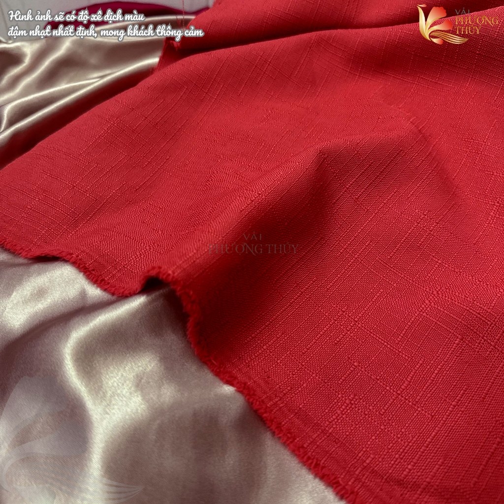 Vải Linen gân Phượng Thúy khổ 1m50