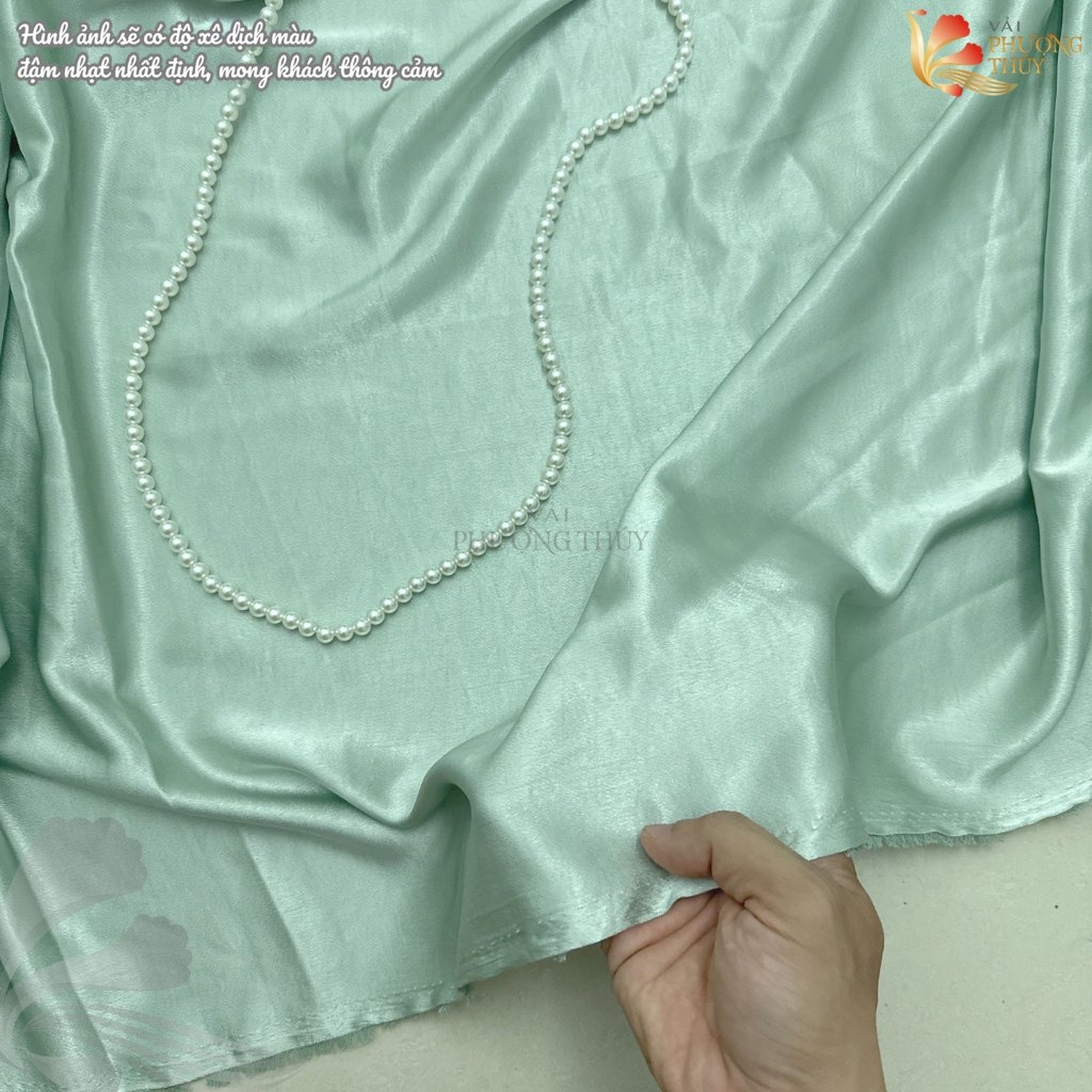 Vải lụa tráng gương Valentino Phượng Thúy