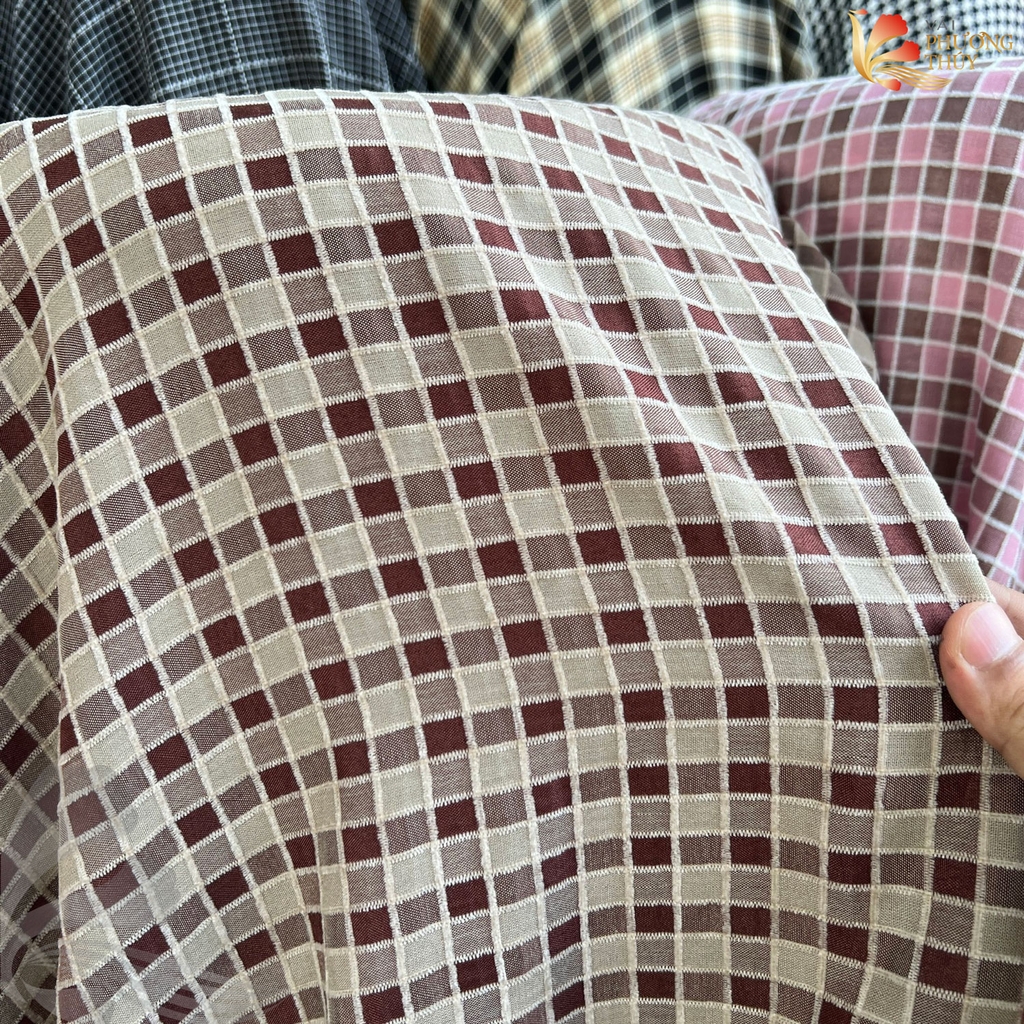 Vải Thô Cotton Phượng Thúy khổ 1m50 | Vải may đồ bộ