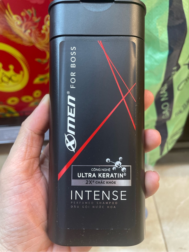 Dầu gội Xmen Boss Intense 180g