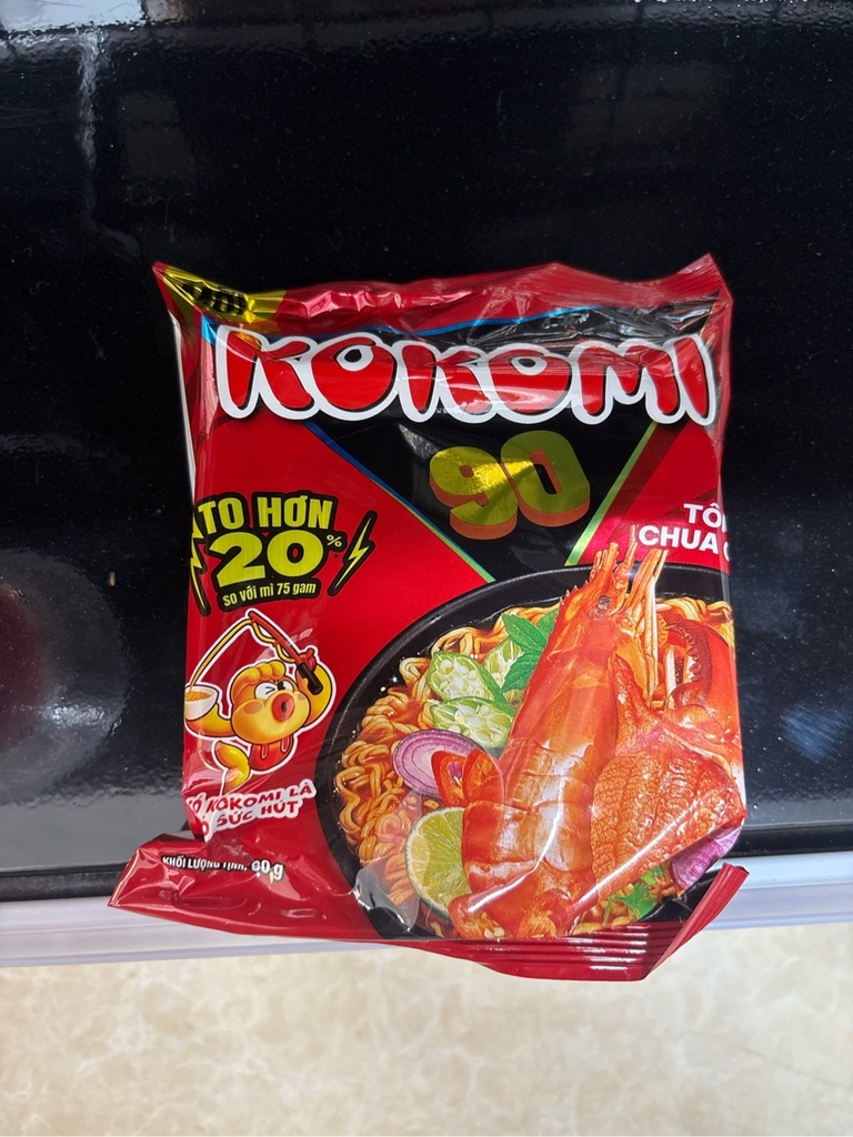 mì gói kokomi tôm chua cay đại