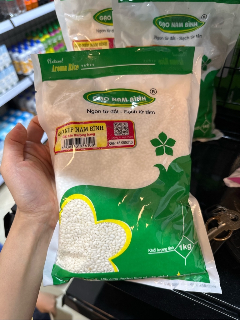 Gạo Nếp Nam Bình 1kg