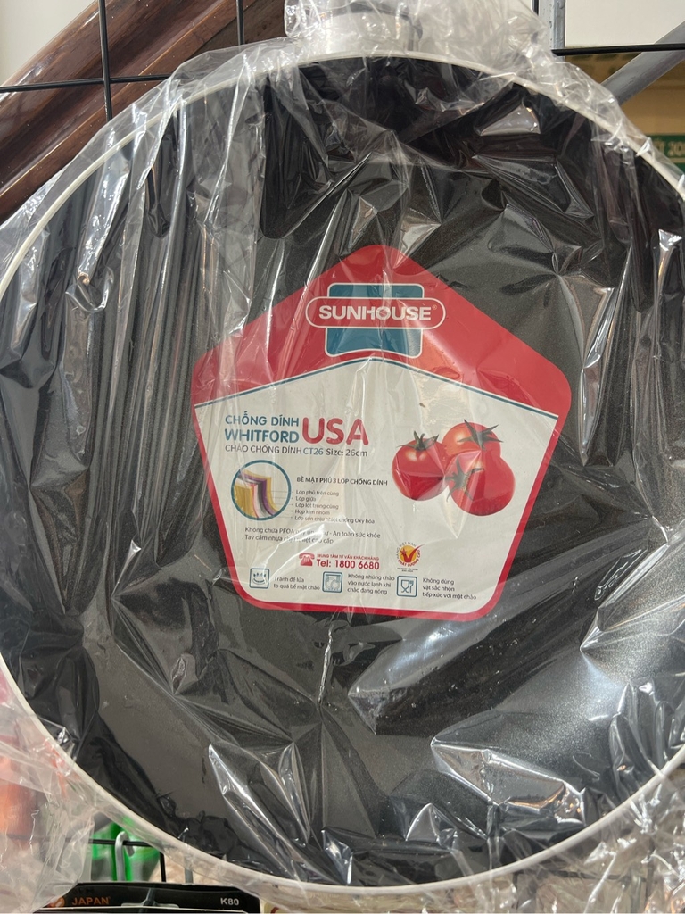 Chảo trơn 26cm SH