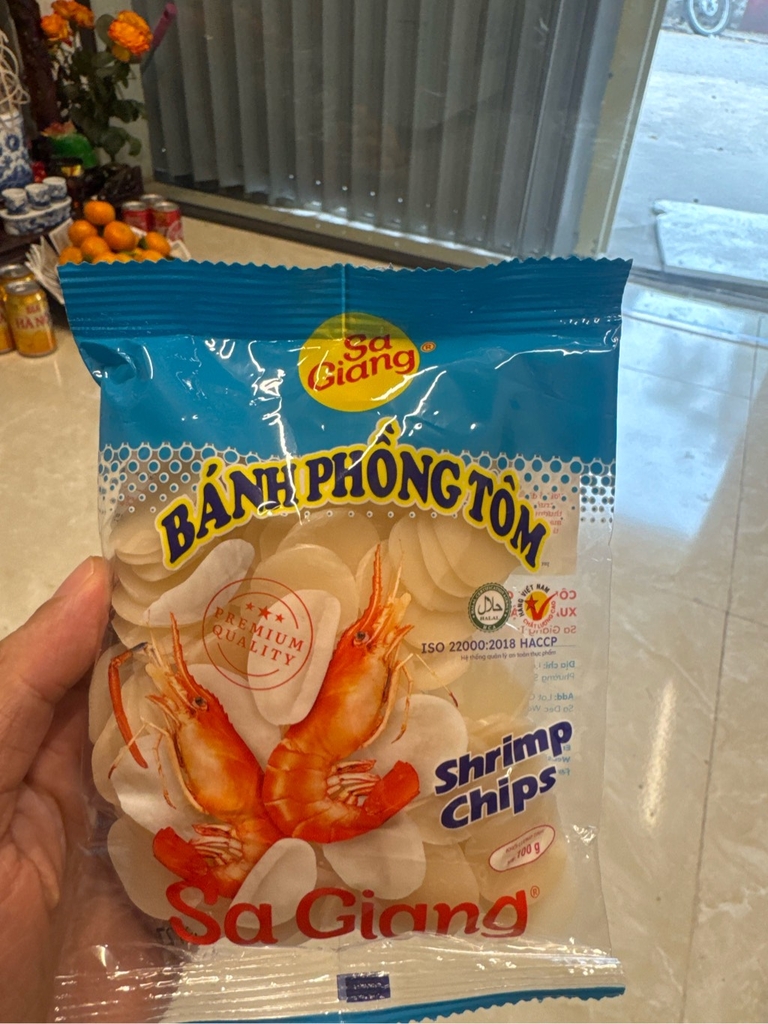 Phồng tôm Sa Giang 100G