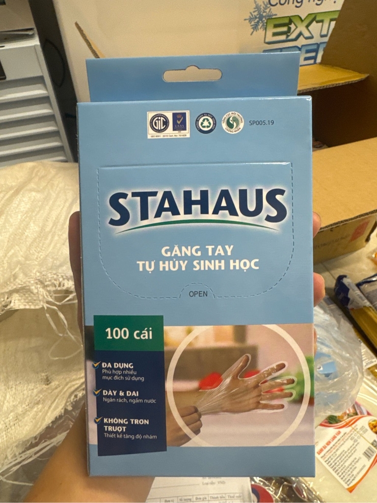 Găng tay sinh học Stahaus