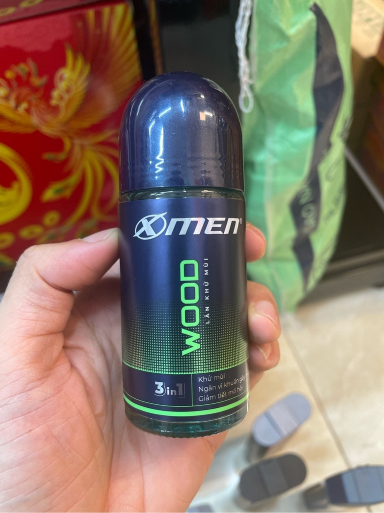 Lăn khử mùi Xmen wood new 50ml